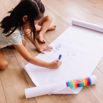 Melissa & Doug Deluxe Easel Paper Roll 3-Pack FSC Certified