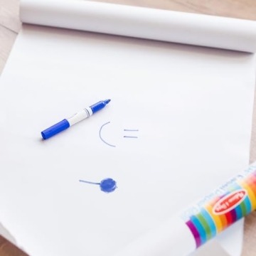 Melissa & Doug Deluxe Easel Paper Roll 3-Pack FSC Certified