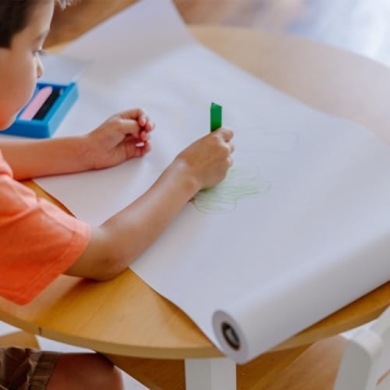 Melissa & Doug Deluxe Easel Paper Roll 3-Pack FSC Certified