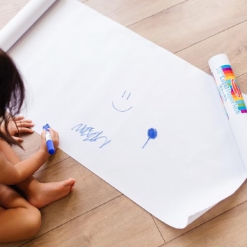 Melissa & Doug Deluxe Easel Paper Roll 3-Pack FSC Certified