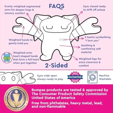 Bumpas Stuffed Animal - 14" Weighted Cuddle Pal