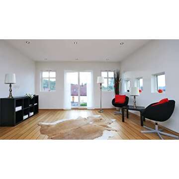 Elegant Designs LC1015-BST Brushed Steel Three Pack Lamp Set (2 Table Lamps, 1 Floor Lamp) with White Fabric Shades