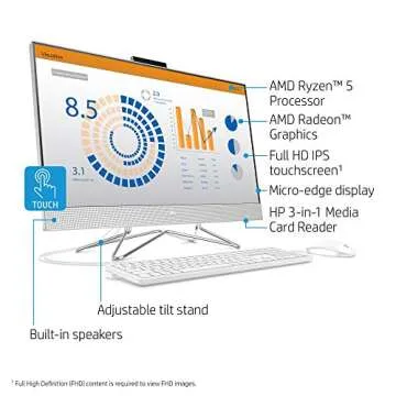 Buy HP 27-inch Touchscreen All-in-One Desktop Computer