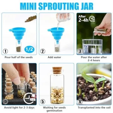 60 Slots Seed Storage Organizer for Efficient Gardening