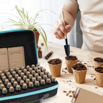 60 Slots Seed Storage Organizer for Efficient Gardening