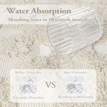 Lahome Checkered Boho Bathroom Rugs, Small 2x3 Rug Checkered Bath Mat Farmhouse Kitchen Rug Washable Tufted Rug with Tassels, Non-Shedding Neutral Woven Beige Rug Indoor Carpet for Bedroom Table