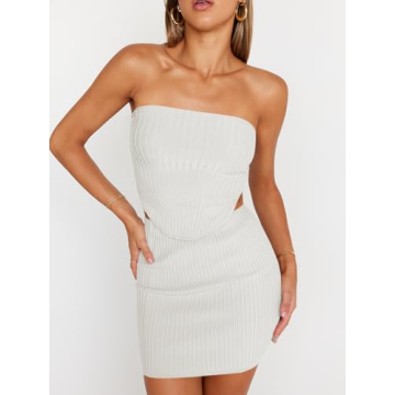 LILLUSORY Women's Summer Two Piece Skirt Set - Perfect Vacation Outfit