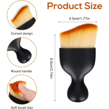 Car Interior Cleaning Brushes Set - 4 Pack