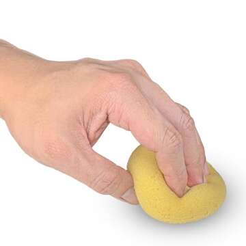 12 Pack Small Round Craft Sponges for Art Projects