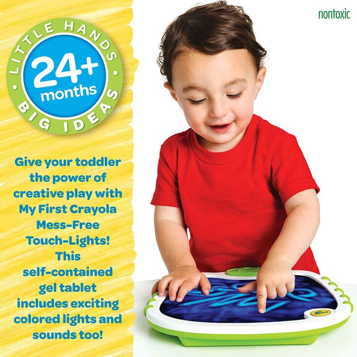 Crayola Musical Doodle Board & Touch Lights for Kids