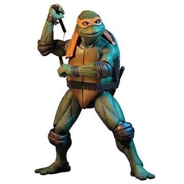 NECA Michelangelo Action Figure - TMNT Classic 1990 Movie