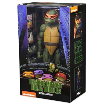 NECA Michelangelo Action Figure - TMNT Classic 1990 Movie