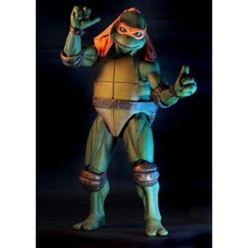 NECA Michelangelo Action Figure - TMNT Classic 1990 Movie