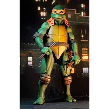 NECA Michelangelo Action Figure - TMNT Classic 1990 Movie