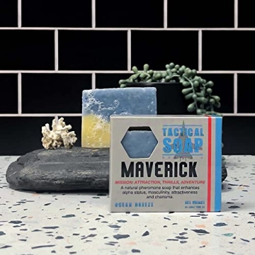 Tactical Soap for Men - Pheromone-Infused Clean Confidence