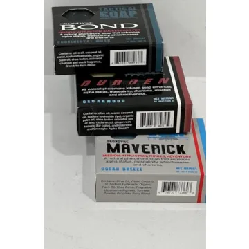 Tactical Soap for Men - Pheromone-Infused Clean Confidence