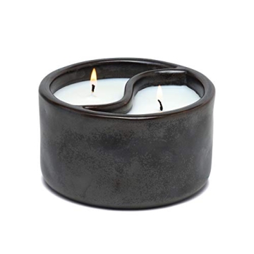 Paddywax Yin & Yang Scented Candle - Palo Santo & Cade, 11-Ounce Luxury
