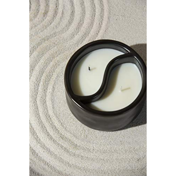 Paddywax Yin Yang Scented Candle Palo Santo Cade 11-Ounce