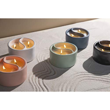 Paddywax Yin Yang Scented Candle Palo Santo Cade 11-Ounce