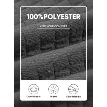 JMIERR Mens Quilted Sweatshirt Casual Long Sleeve Outdoor Mock Collar 1/4 Zip Pullovers Sweatshirts Fall Sweaters Jackets with Pockets, 3XL, Dark Grey