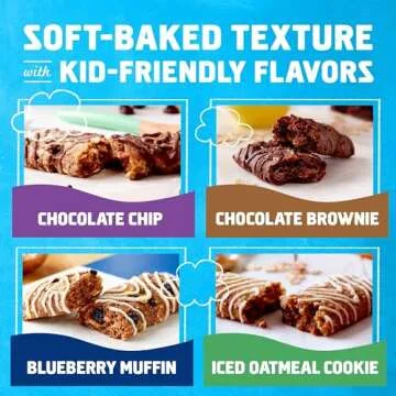 CLIF Kid Zbar - Variety Pack - Soft Baked Whole Grain Snack Bars - USDA Organic - Non-GMO - Plant-Based - 1.27 oz. (18 Count)