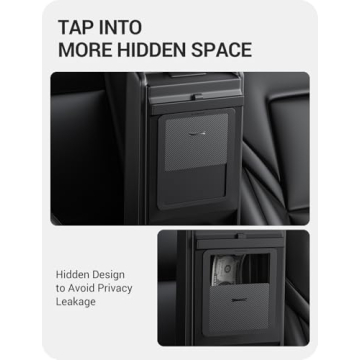 BASENOR Tesla Model 3 Model Y Armrest Hidden Storage Box