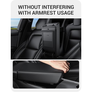 BASENOR Tesla Model 3 Model Y Armrest Hidden Storage Box