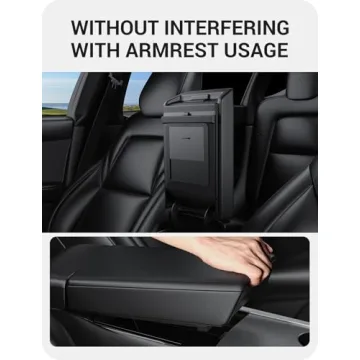 BASENOR Tesla Model 3 Model Y Armrest Hidden Storage Box