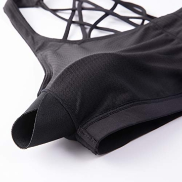 CRZ YOGA Strappy Sports Bra for Women - Stylish & Functional