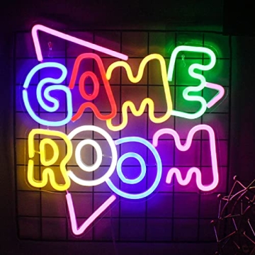 Gamerneon Large LED Neon Signs for Game Room Decor