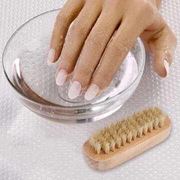 Eco-Friendly Nail and Pet Cleaning Brush Set