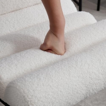 Modern Upholstered Counter Stools Set of 4 for Dining