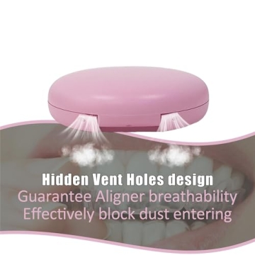Maoerdental Aligner Case for Retainers, Stylish & Compact