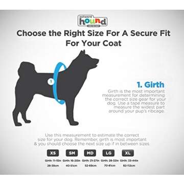 Outward Hound Silverton Weatherproof Thinsulate Warm Coat for Dogs, Grey, XS