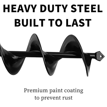 TCBWFY 3x24 Inch Auger Drill Bit for All Your Planting Needs