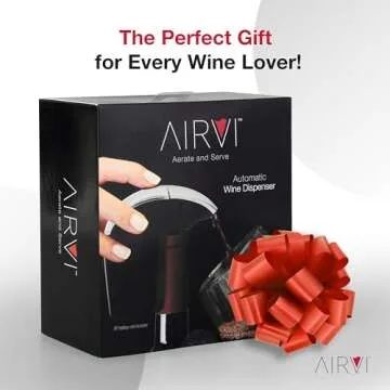 AirVi Automatic Wine Dispenser for Effortless Flavor Enhancement