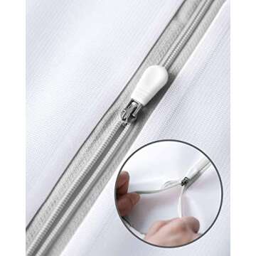 Lingerie Bags for Washing Delicates,Small Fine Mesh Laundry Bags,3Pcs(1 Large,1 Medium,1 Small)