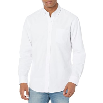 Comfortable Amazon Essentials Men's Oxford Shirt