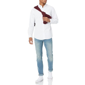 Comfortable Amazon Essentials Men's Oxford Shirt