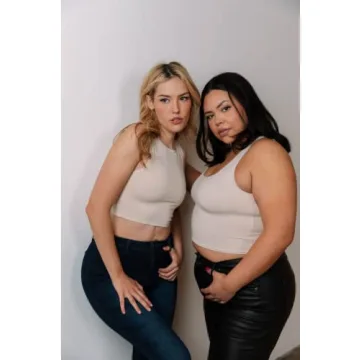 Almere High Neck Crop Top for Women - Stylish Comfort