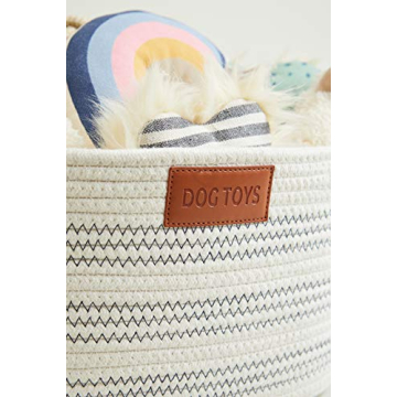 Eco-Friendly Harry Barker Cotton Rope Toy Bin for Storage