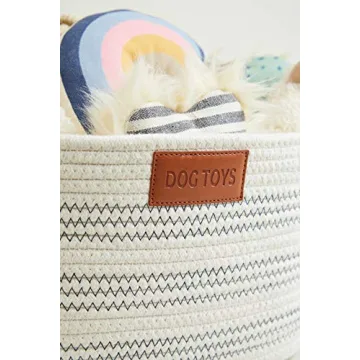 Eco-Friendly Harry Barker Cotton Rope Toy Bin for Storage