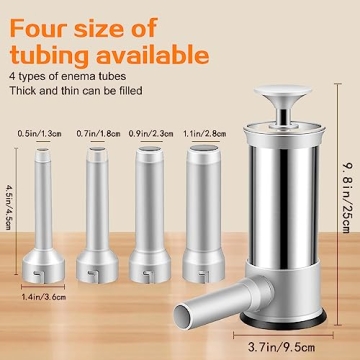 Stainless Steel Sausage Stuffer for Homemade Sausages
