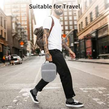 Carrying Case for Meta Quest 3S/Quest 3/Quest 2, Compatible with BOBOVR/Kiwi Design/Official Head Strap, Portal Full Protection for Travel Storage