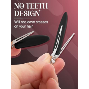 Stylish MADHOLLY 6Pcs No Bend Hair Clips for Women and Girls