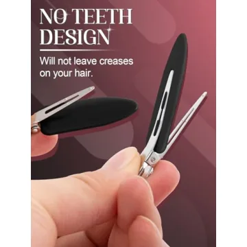 Stylish MADHOLLY 6Pcs No Bend Hair Clips for Women and Girls