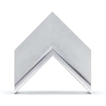 Contemporary Silver Deco TV Frame for Samsung The Frame