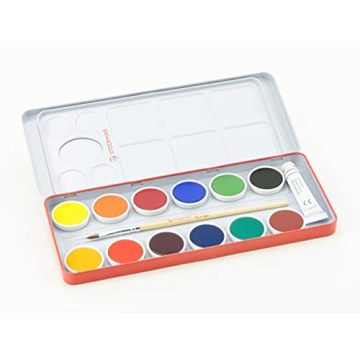 Stockmar Opaque Color Box - Set of 12 High-Quality Paints