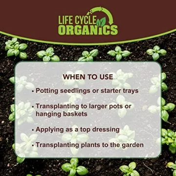 Life Cycle Organics 20 oz Organic Worm Castings - Plant Superfood