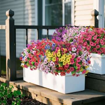 Ouddy Decor Artificial Flowers for Indoor and Outdoor